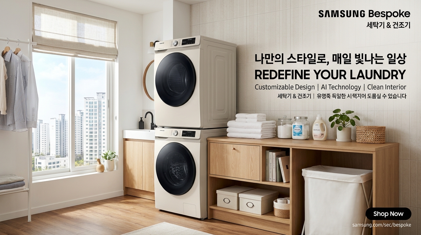 세탁기+건조기 세트 구독